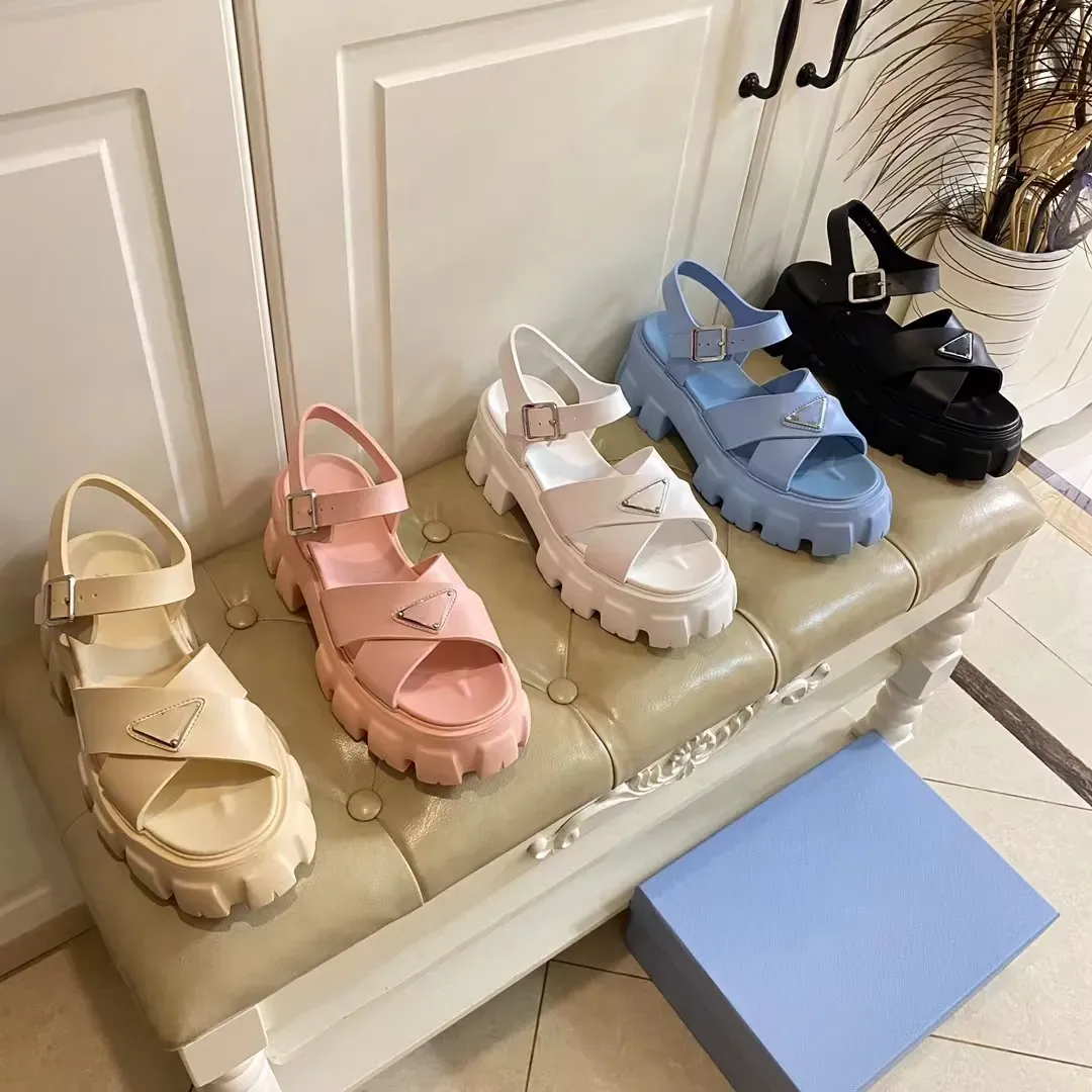 Designer sandalen dik opgeloste gekruiste sandalen topkwaliteit klassieke ballet dames enkele schoenen platte schoenen casual enkele schoenen comfortabel