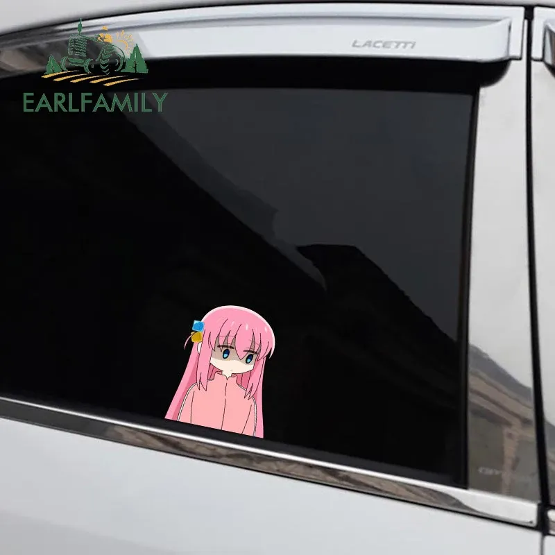 Anime Car Sticker: Cute Character Decal For Car Windows, Laptops
