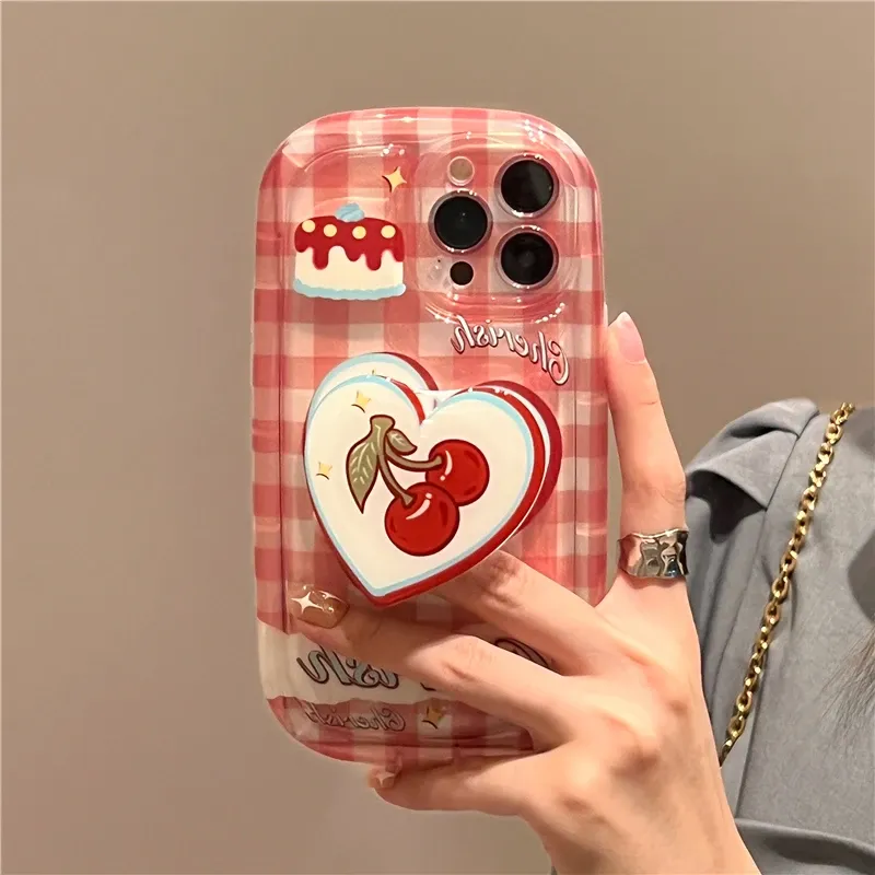 CHERISH CUPCAKES GRIP HAPPORT TÉLÉPHONE POUR SAMSUNG S21 Ultra S22 S23 plus A54 A34 A14 A04 A23 A13 A03