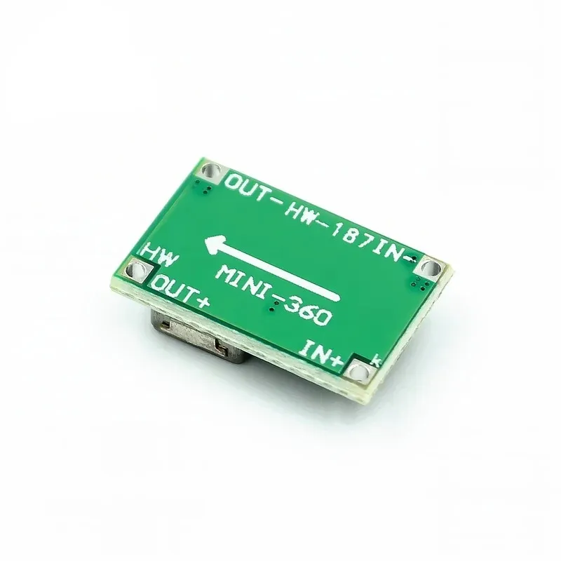 Mini360 RC Uçak Modülü Mini 360 DC Buck Dönüştürücü 2A Adım Aşağı Modül 4.75V-23V-1V-17V 17X11x3.8mm Yeni LM2596