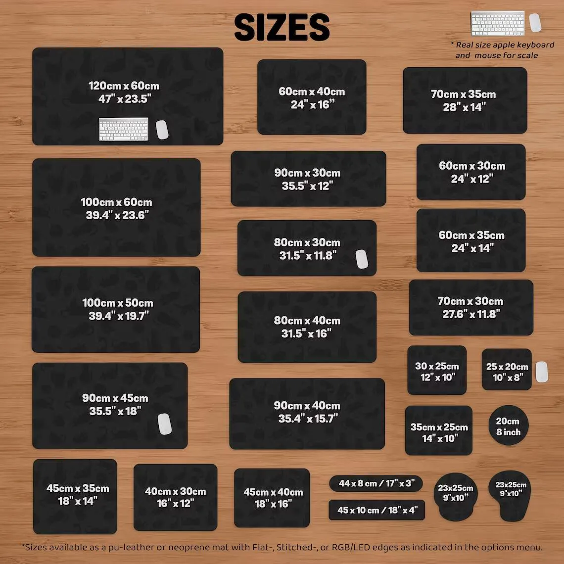 LIMKRIAN Cute Black Cat Desk Pad, Large Gaming Mouse Pad, Mouse Pads For Desk, Non-Slip Keyboard Mouse Pad For Desktop Computer, Laptop, Office, Work, Game, Home, 80 - View #4
