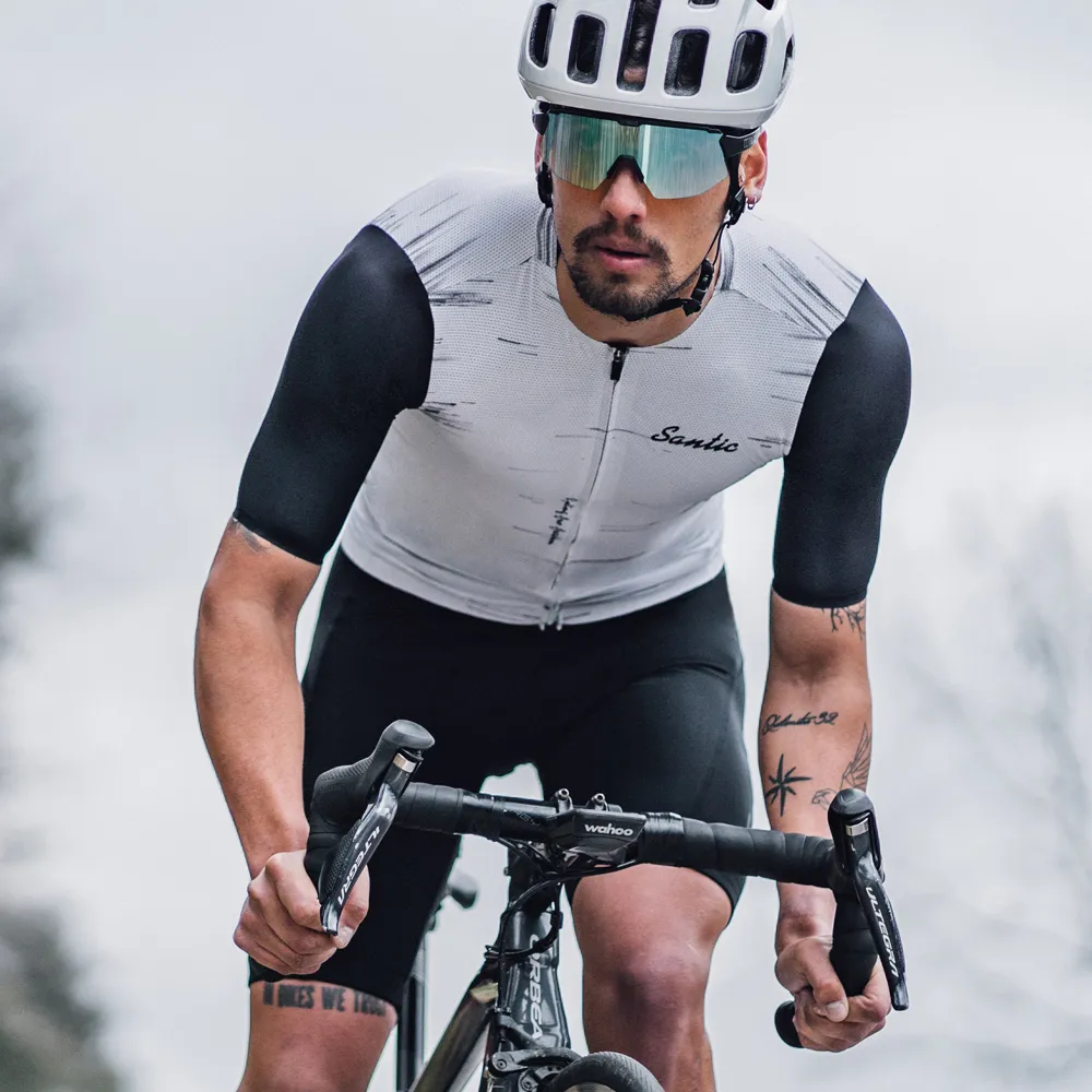 Pro Short Sleeve Cycling Jersey for Men | Breathable Summer