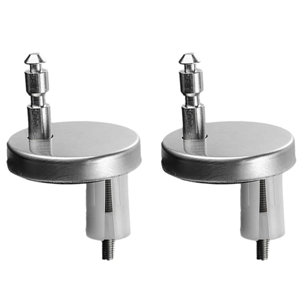 2pcs 45/55 / 60 mm Vis de charnière de couvercle de toilette pour salle de bains pour toilette Hinge Connecteur Fixation Boulons accessoires de matériel de toilette