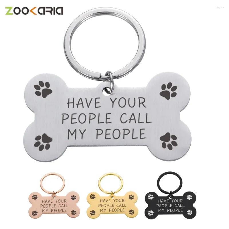 Dog Tag gepersonaliseerde Cat Pet ID -tags gegraveerde Cats Puppy Naam nummer Adres voor accessoires van kraaghanger