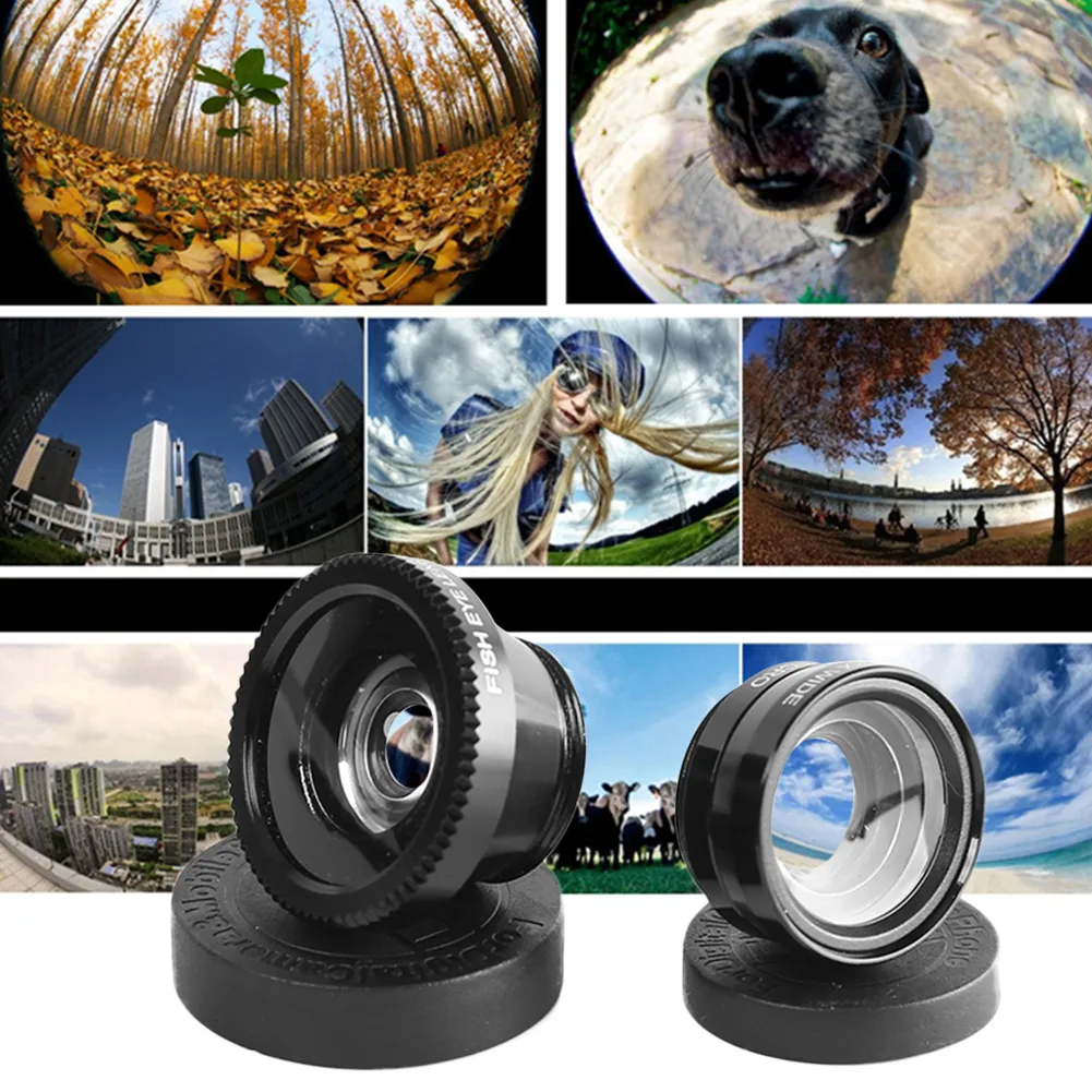 Multi-Functional Mobile cell phone camera lenses 3-in-1 Macro