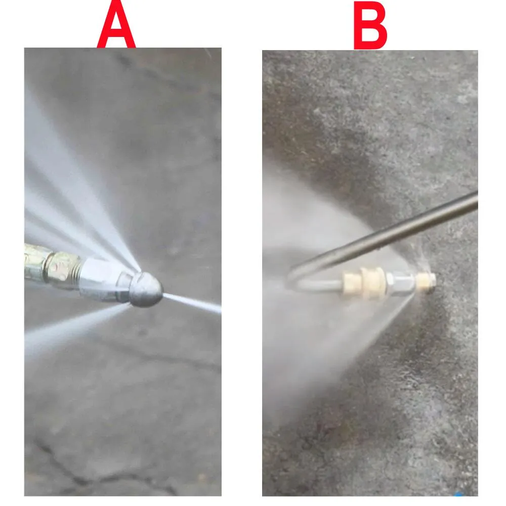 Rengöringssats för avloppsvatten med adapter för italiensk Nilfisk Kew Alto Wap Calm Drainage Pipe Cleaner