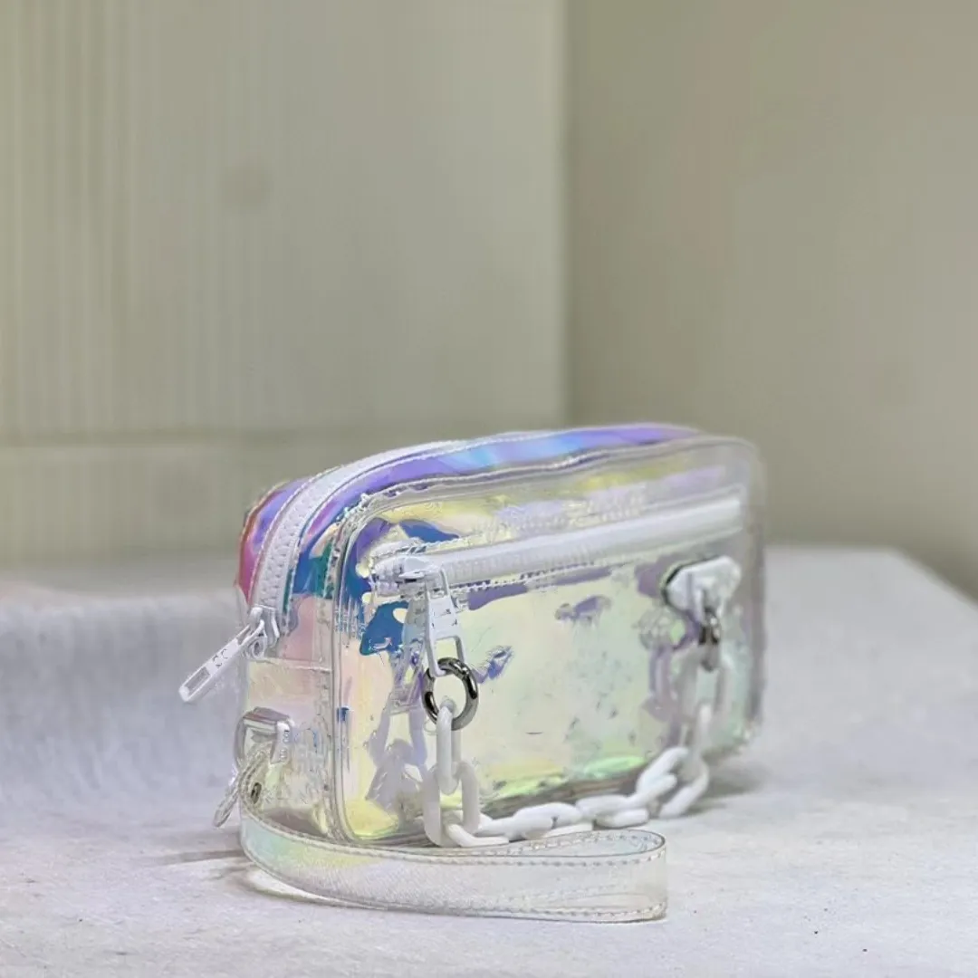 Petit Sac à Bandoulière pour Femmes Sac à Main Tissé Noir