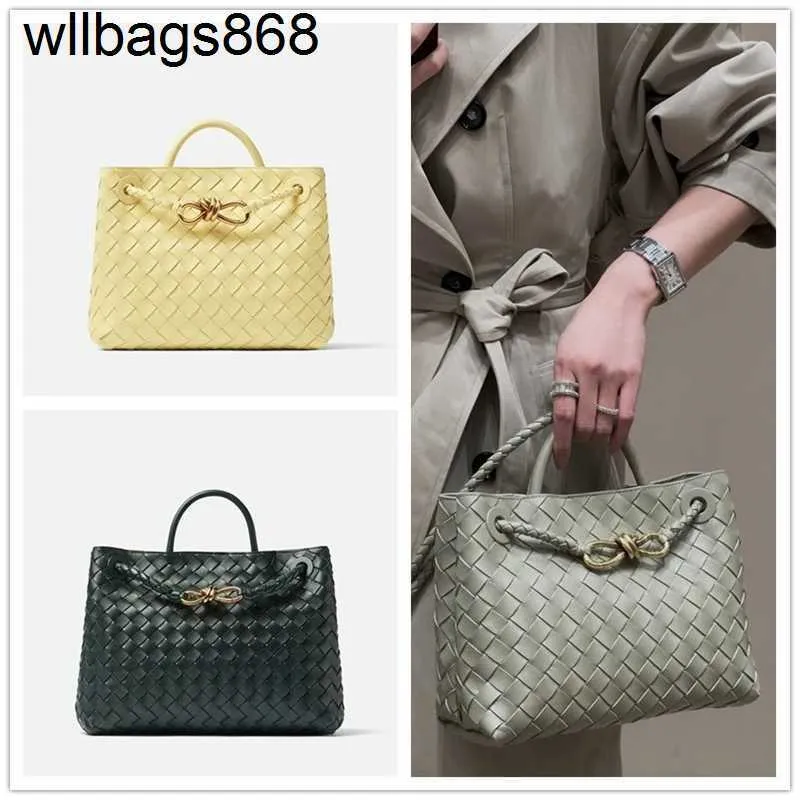 Сумочка Andiamo Bottegenetas Bag 2024 Woven Women's Wersatile подлинная кожа