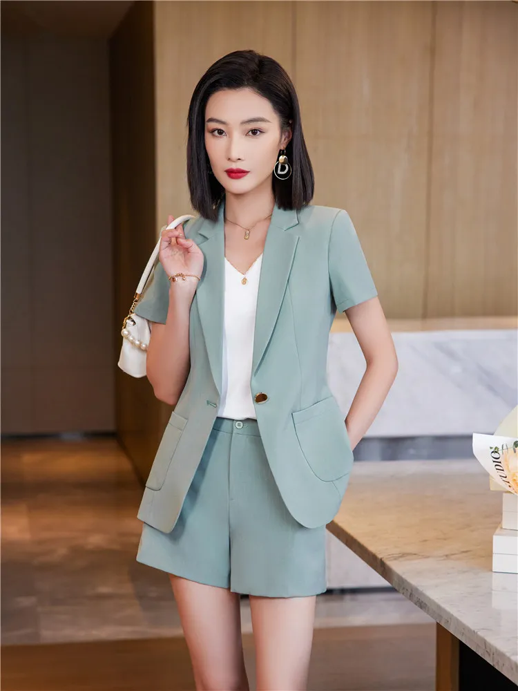 dress shorts with matching blazer Amazon.com: Blazer Sets Women 2 Piece Outfits Cotton Linen Business Casual  Outfits Plus Size Blazer and Bermuda Shorts Set Black : Sports & Outdoors