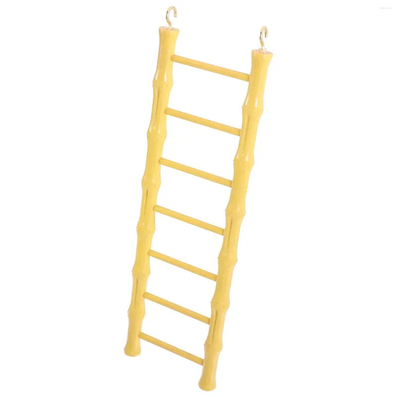 Other Bird Supplies Hamster Climbing Ladder Budgie Training Step Toys Guinea Pig Wooden