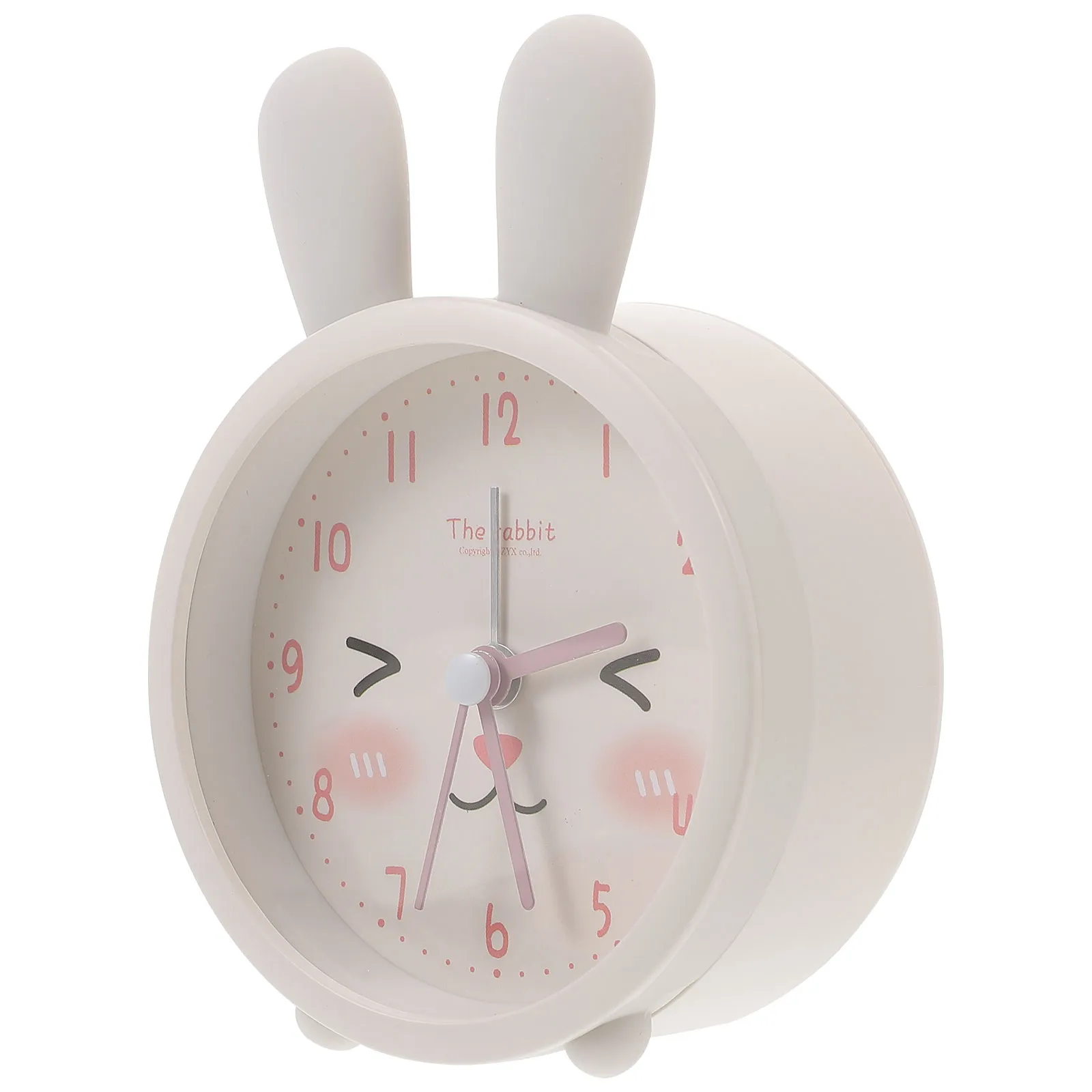 Clock Alarm Light Kids Night Bunny Travel Travel Table Desk Hitten Clocks Rainbow Girl Portable 12 S Bedroom Ages Right