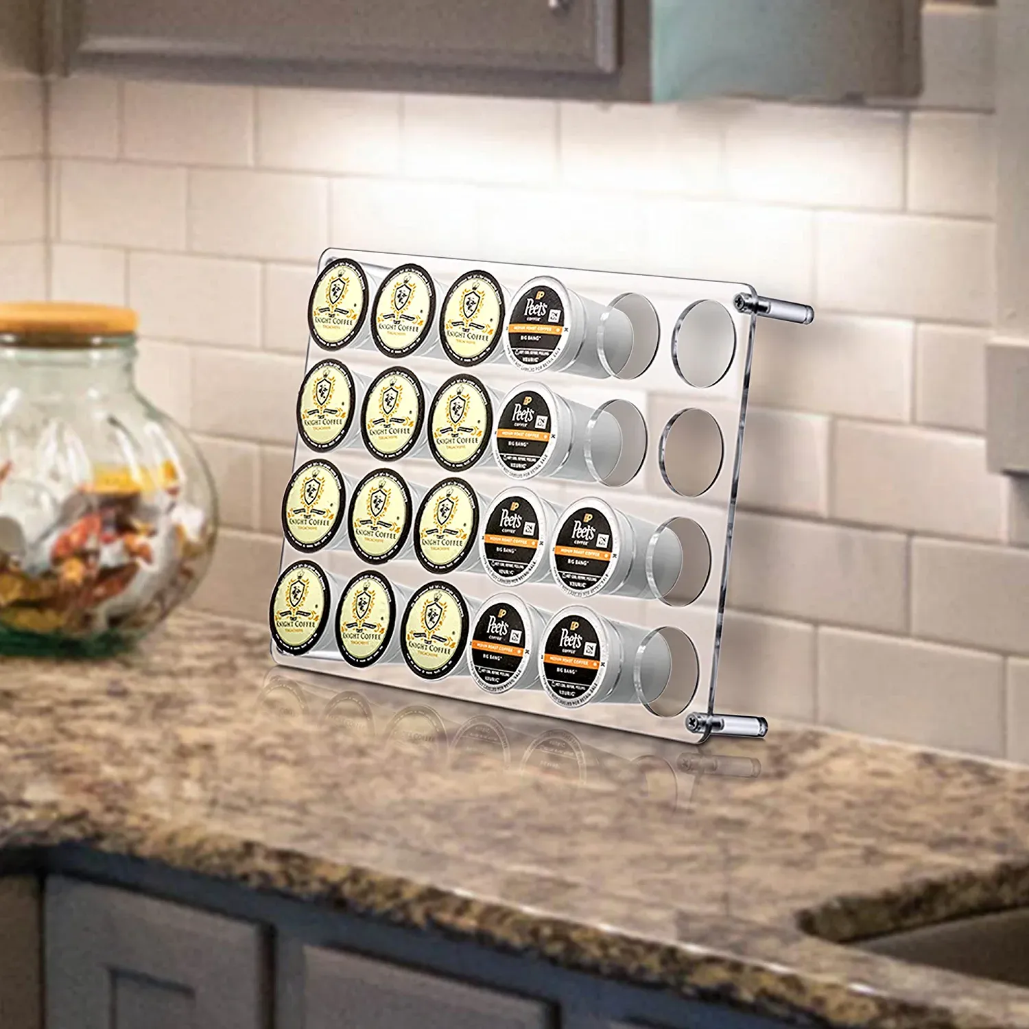DHgate.com:2-Pack Coffee Pod Holder for Keurig K-Cups, 24-Slot Acrylic ...