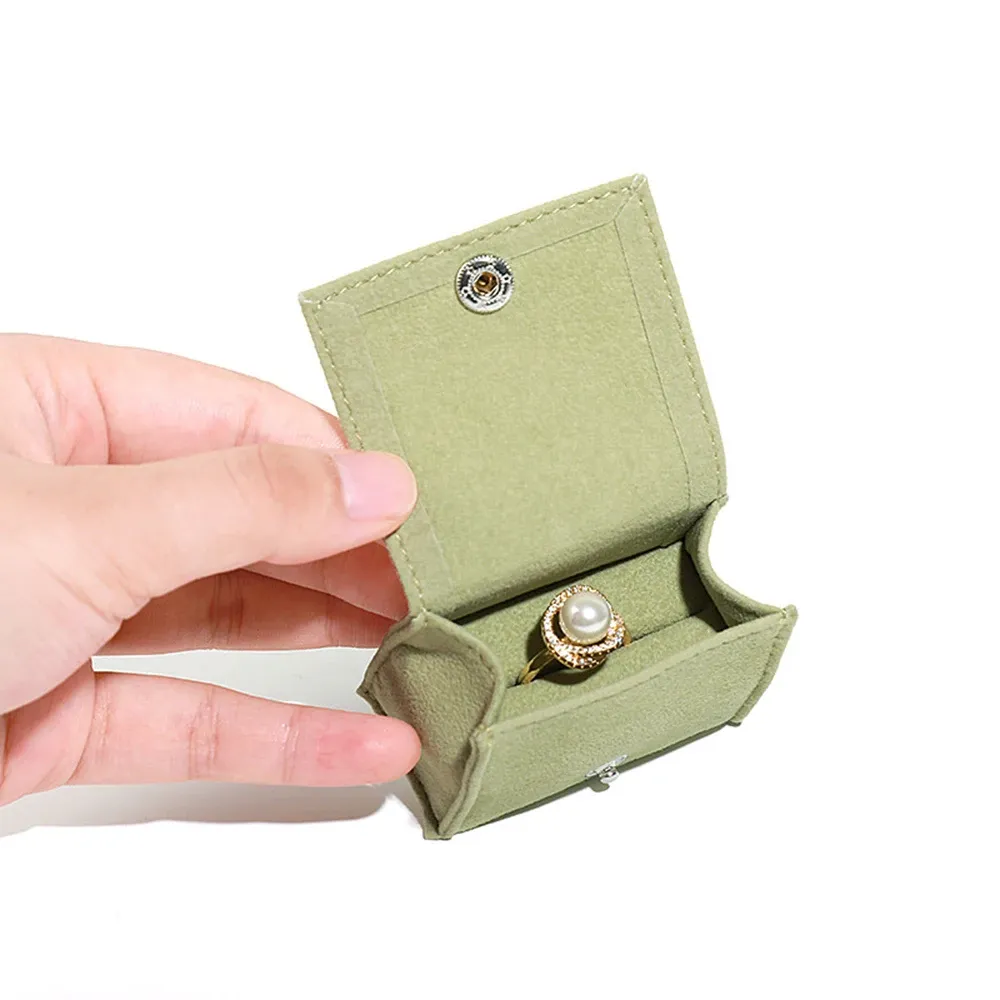 NOUVEAU BOX BOX BOX BOX BANE Organisateur Organisateur Portable Travel Earge Collier Bracelet Perles de rangement Sac de mariage Récipient d'anneau de mariage