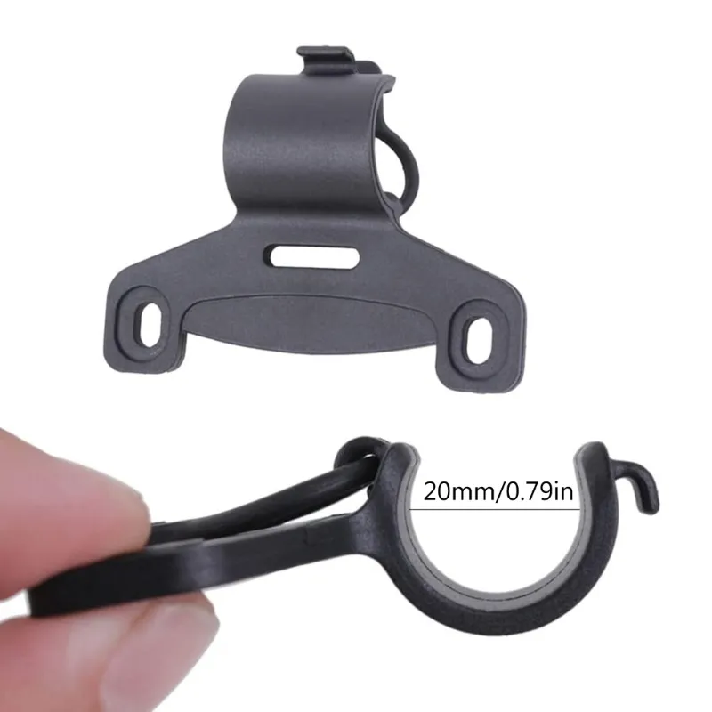 Bicycle Air Pump Holder Durable Aluminum Frame Mount For Cycling