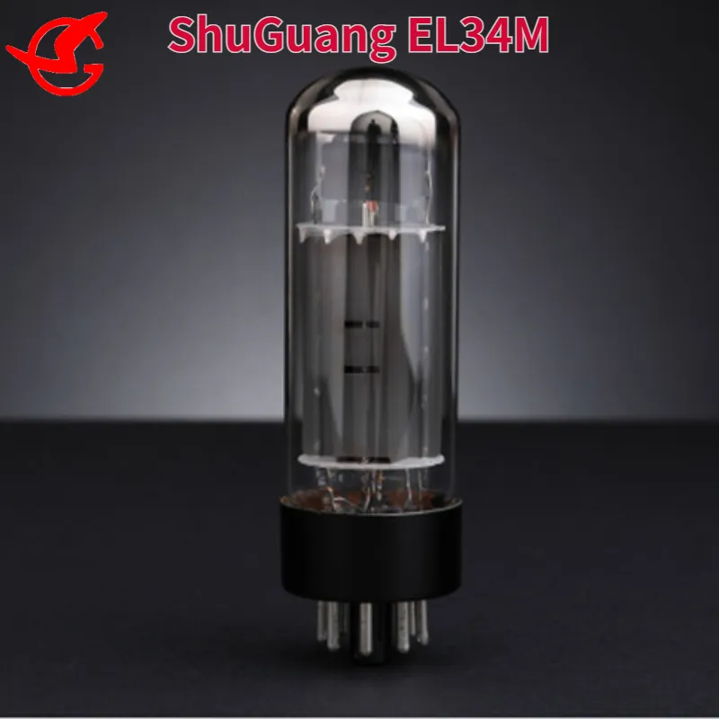 Shuguang Re-Ergraving EL34M Vakuumrör Uppgradering EL34 EL34A EL34B 6CA7 Tube Valve Matchning Förstärkare Hög Fidelity Matched Quad