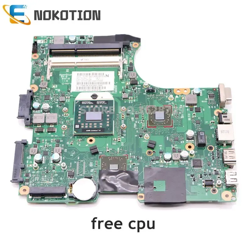 Motherboard 605748001 605747001 611803001 for HP COMPAQ CQ325 325 425 625 laptop motherboard HD4200 Graphics DDR3 free cpu