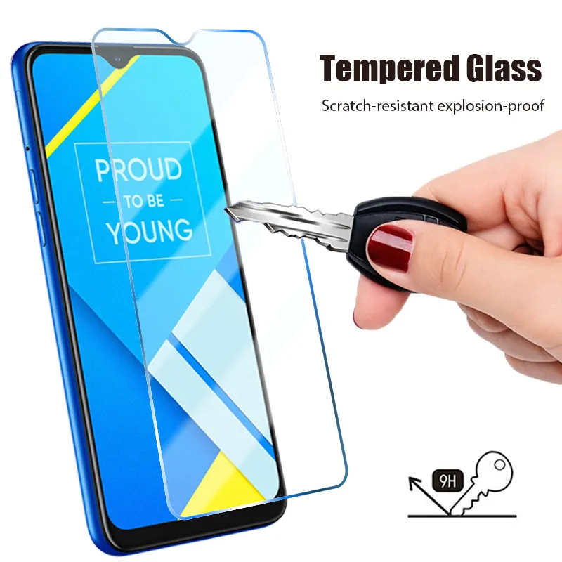 4pcs vidro de telefone para realme gt 2 pro 8 8i Q3 Q3T Neo Master Protection Glass for Realme Q3S C35 7 2T 5G Vidro