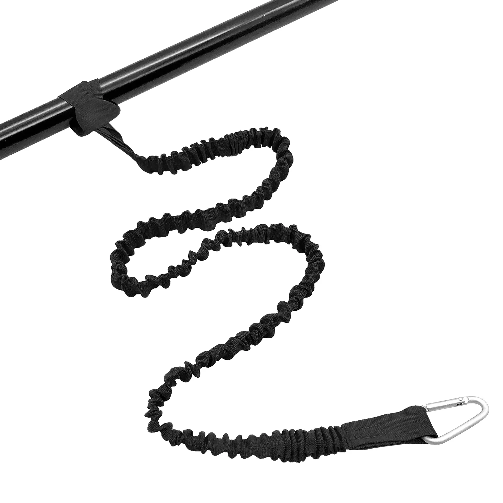 Adjustable Elastic Kayak Paddle Leash - 4 Pack Bungee Cords for ...