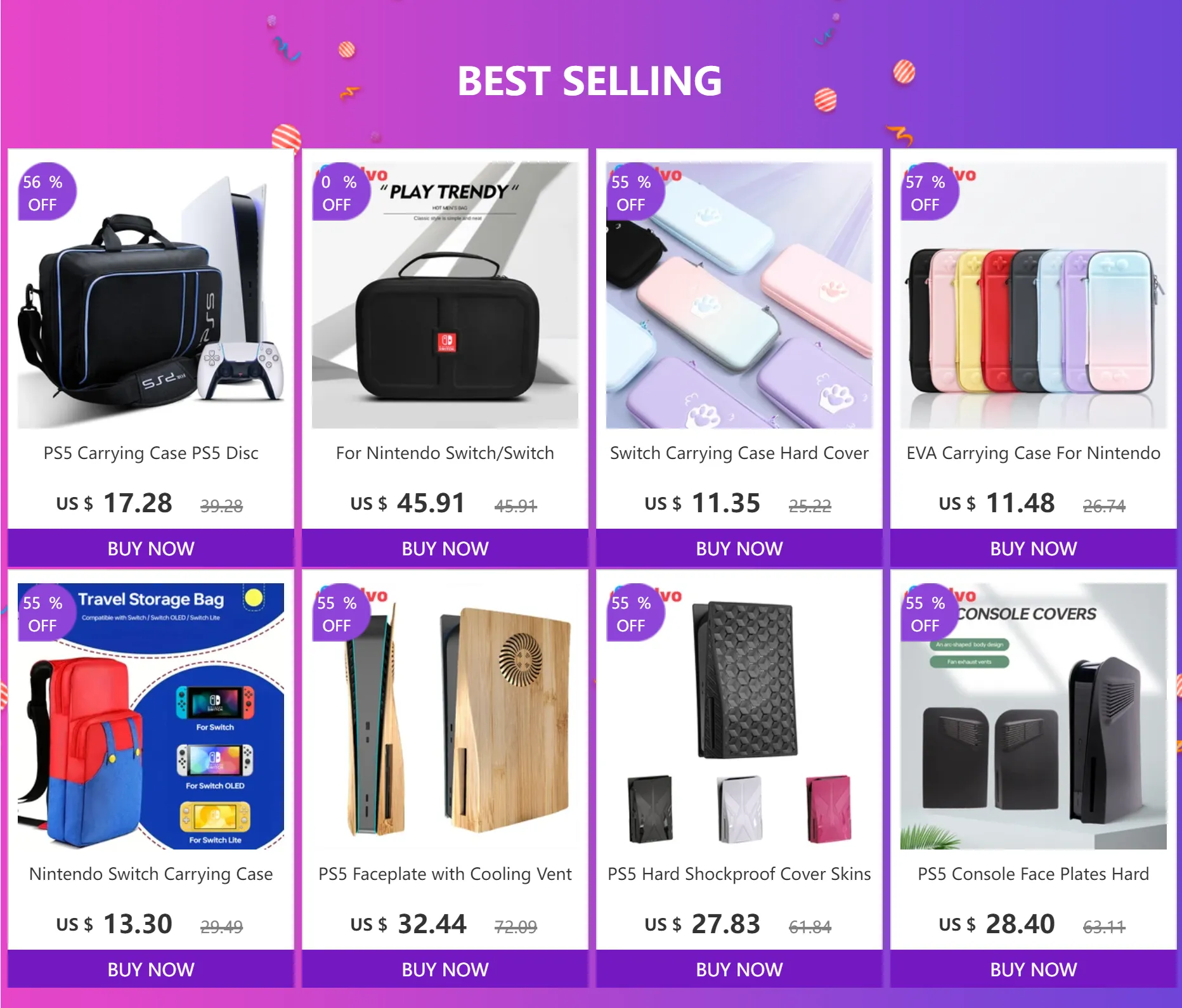DHgate.com:EVA Carrying Case For Nintendo Switch OLED Protective Case ...
