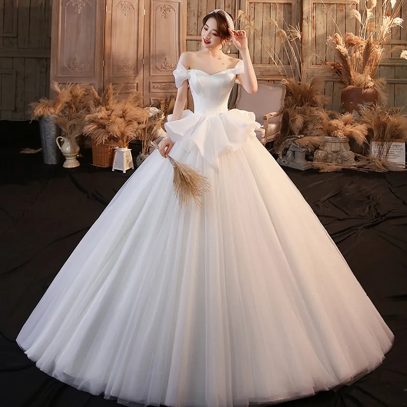 Bohemian Beach Line Wedding Dresses With Lace Corset... From Bestdressing,  $534.6 | DHgate.Com