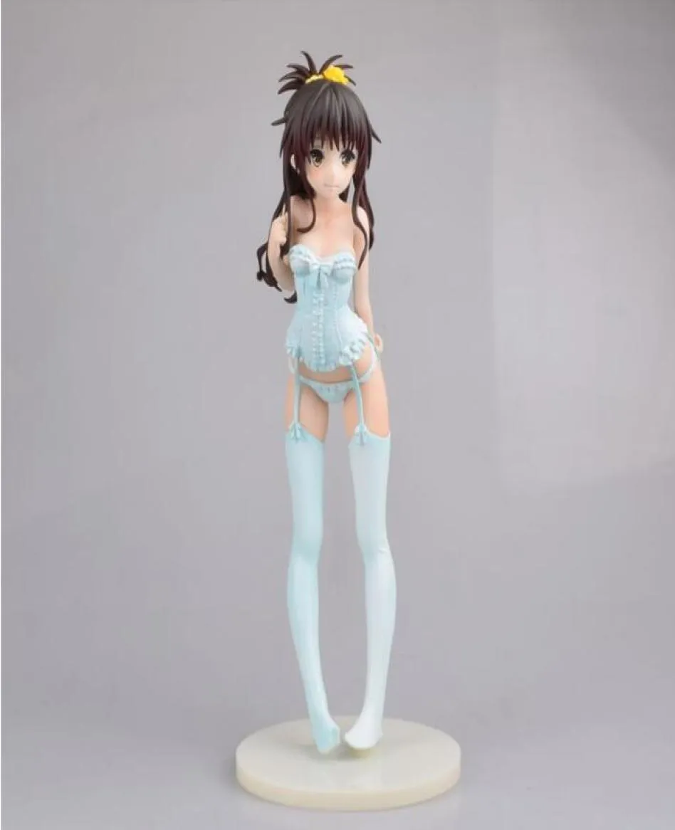 Anime till Loveru Mikan Yuki PVC Action Figure Japanese Anime Figure Sexig Girl Model Toys Collection Doll Gift No Box2545228