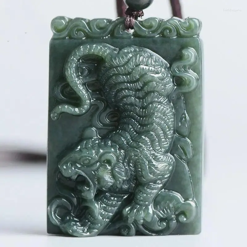 Figurines décoratives une statue de figurine de couleur cyan jade