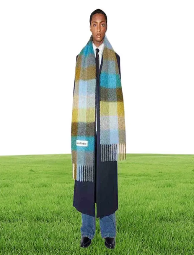 Uomini e donne in stile generale Cashmere Scarf Designer 2022S Autunno inverno Women039s colorato Plaid5359381