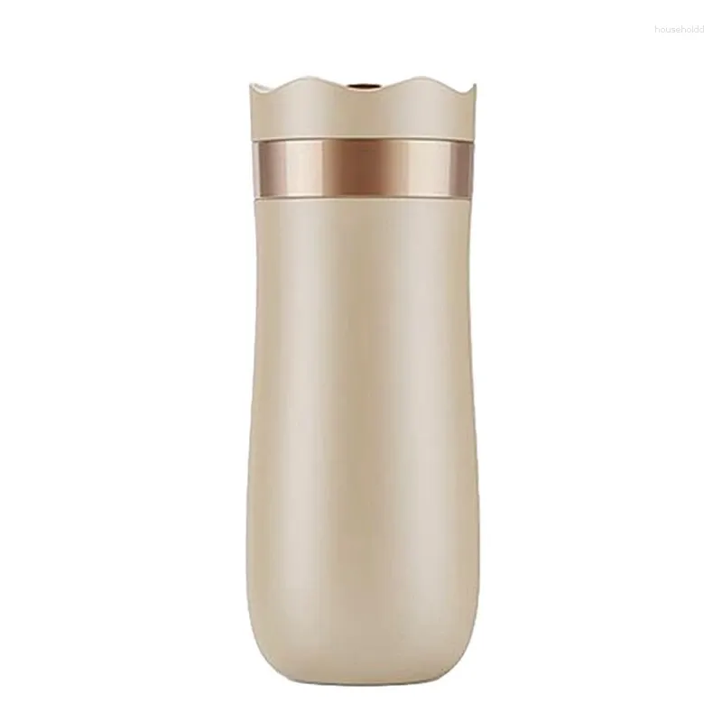 Tasses à thé 304 en acier inoxydable grande capacité portable et séparation d'eau tasse de café