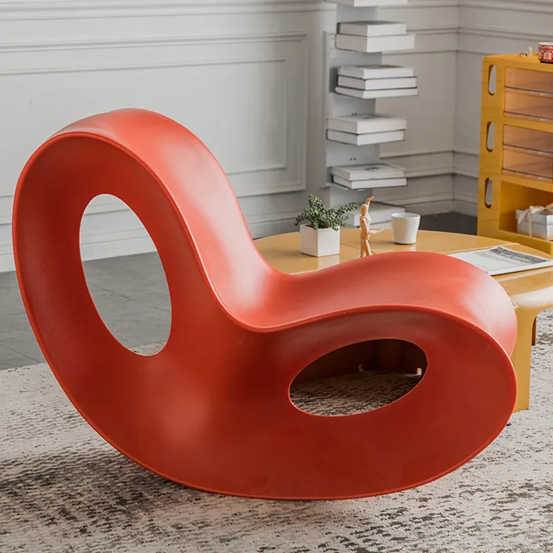 Nordic Furniture Wohnzimmerstühle Sofa Stuhl Kreativer Schaukelstuhl Freizeit einzeln