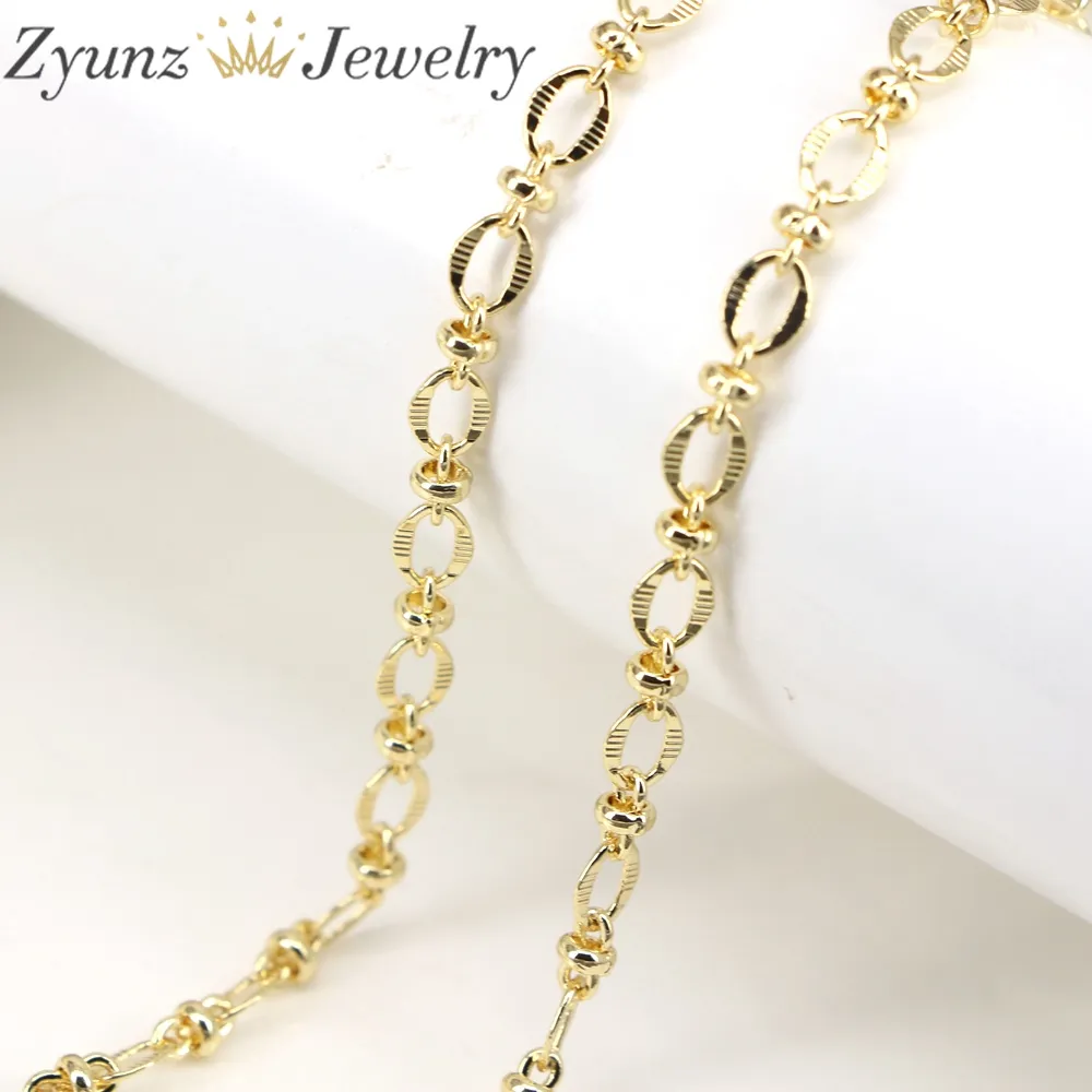 5M,18K Gold-Plated DIY Jewelry Chain, Necklace & Bracelet Making Kit ...