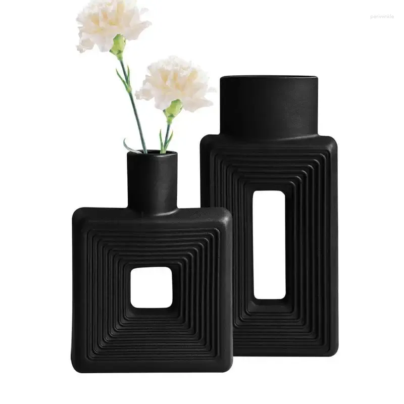 Vasen Keramik Vase Blumen mit Löchern dekorativ für Blumenarrangement Hydroponische Pflanzen getrocknete Blüten