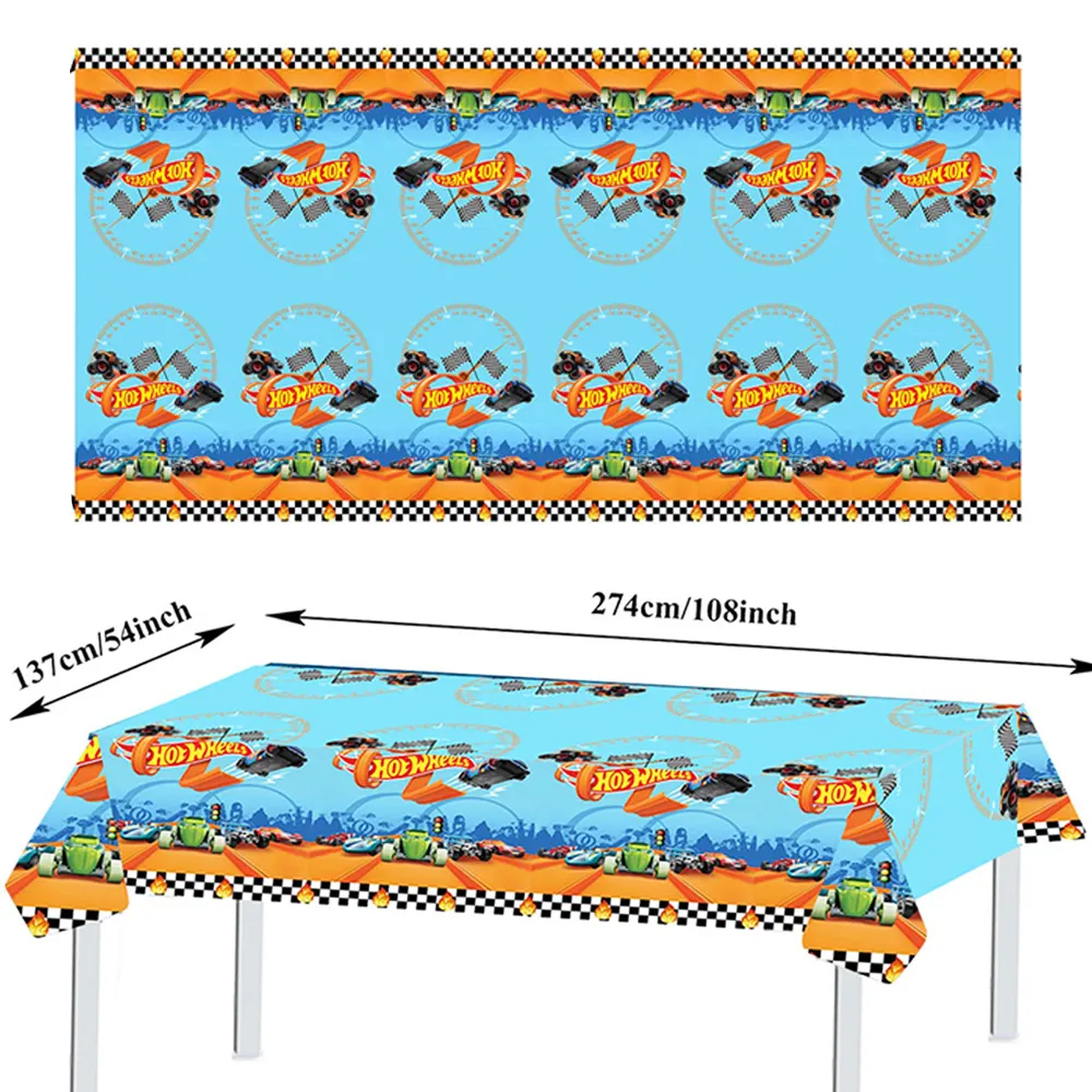 Happy Birthday Party Decorations Hot Wheels Tablecloth Table Banner Track Paper Plates Napkins Cups Perfect Childrens Birthday Supplies From Homepro7 5.68 DHgate.Com