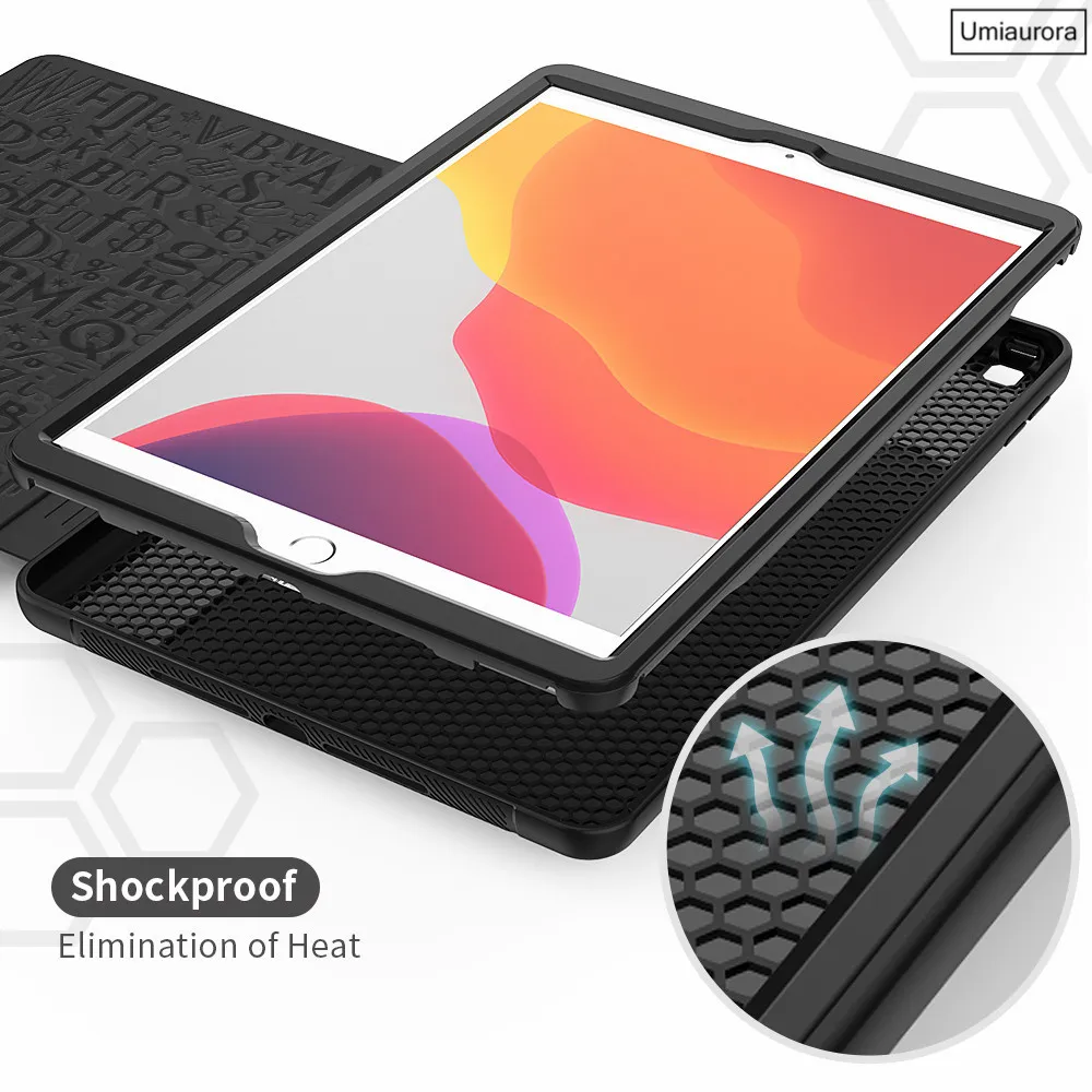 PU Smart Cover Case For IPad 10.2/10.9/11/Air 4/6th Gen With Pencil Holder – Multiple Sizes
