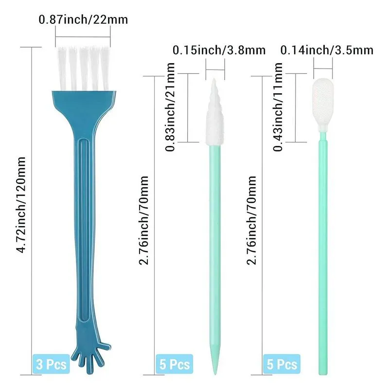 Haut-parleur de téléphone mobile Prises de poussière en métal kit de nettoyant polyvalent et les bougies de protection contre la poussière pour haut-parleur du téléphone