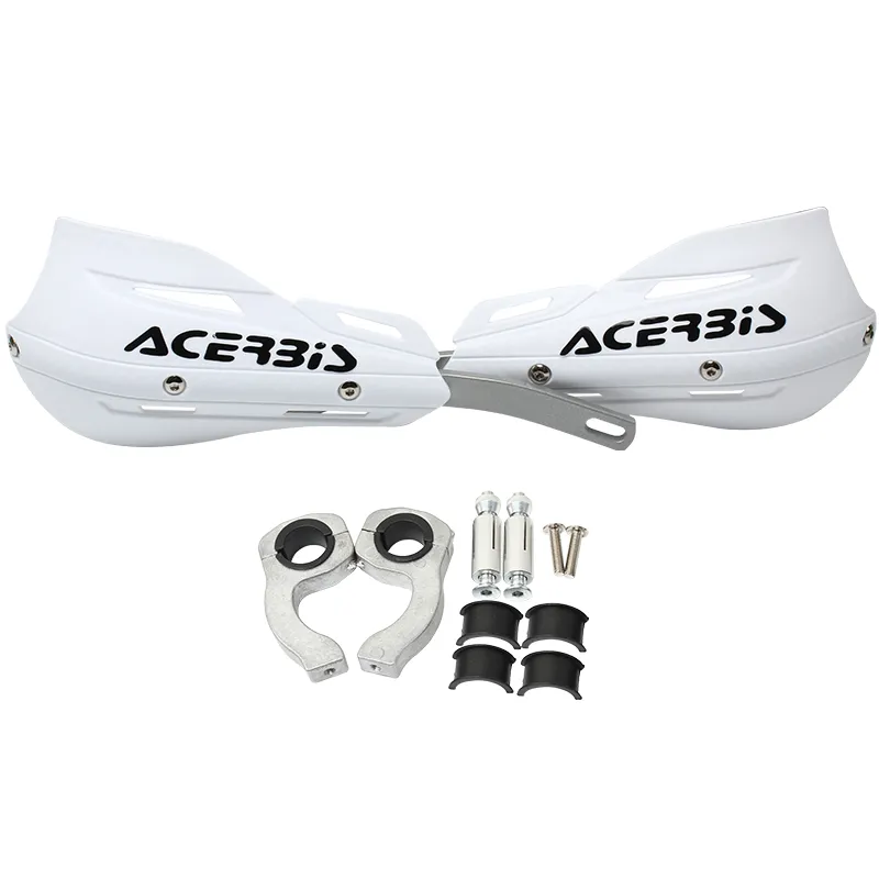 ACERBIS ENDURANCE-X Motocross Enduro Handguards Black White For Sale