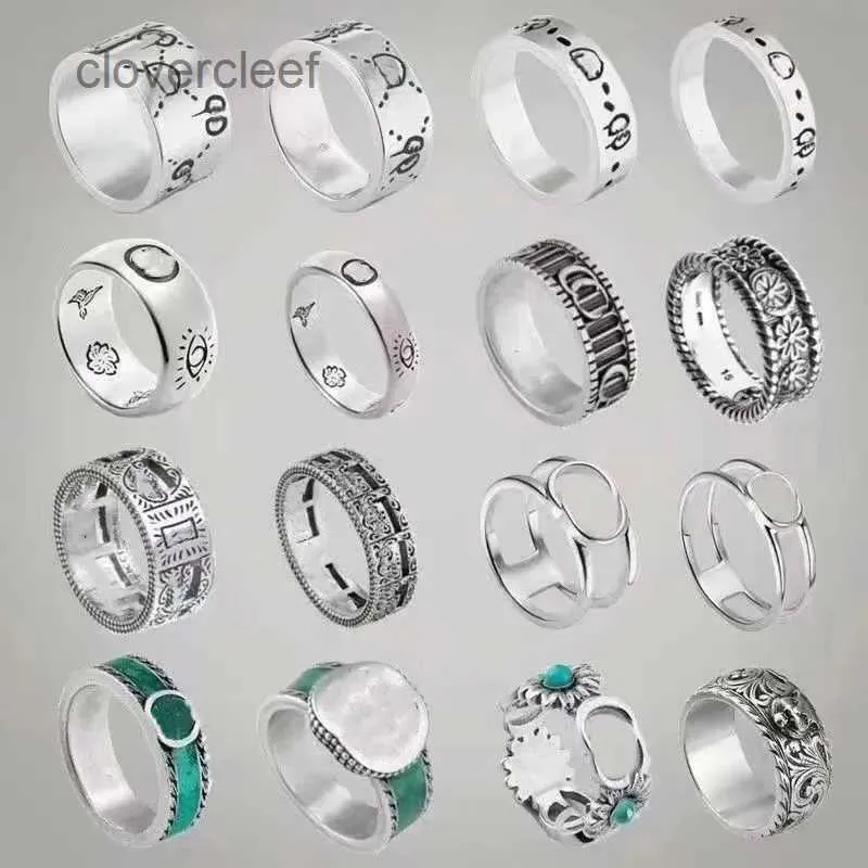 Silver Plated Ring Fashion Designer Rings for Mens and Women Rings Fashion Jewelry Supply