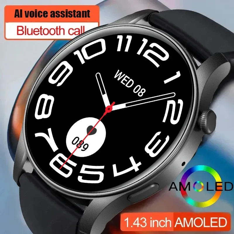 Watches 2023NEW dla smartwatcha męskiego Huawei 1.43 HD AMOLED Bluetooth Call Call Monitorowanie 100+Tryb sportowy GPS Track Damskie smartwatch