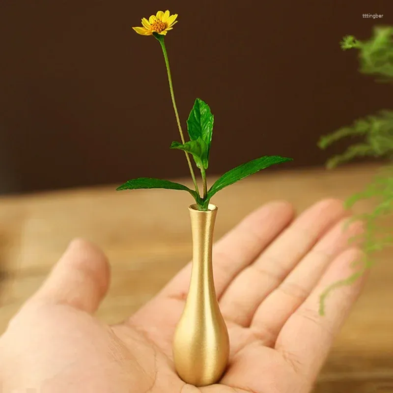 Vasi Solid Mini Vase Incenso Burner Vintage Design Floreale CERIMONY FRAGRANCE Essenziale Accessorio decorativo petite
