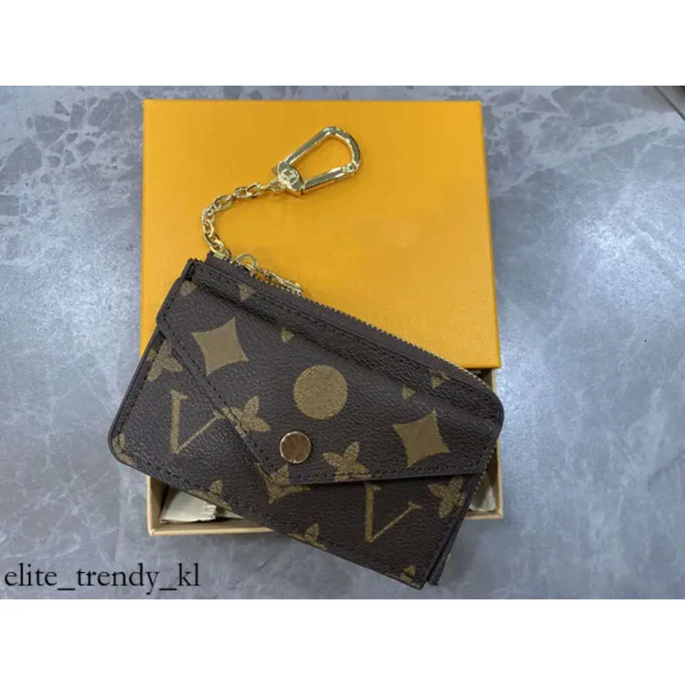 Louies Vuttion Bag Ard Holder Recto Verso Designer Moda Mini Mini Zippy Organizador Carteira da bolsa Bolsa Bolsa Charme Pouch Pochette Pochette LouiseviutionBag 36