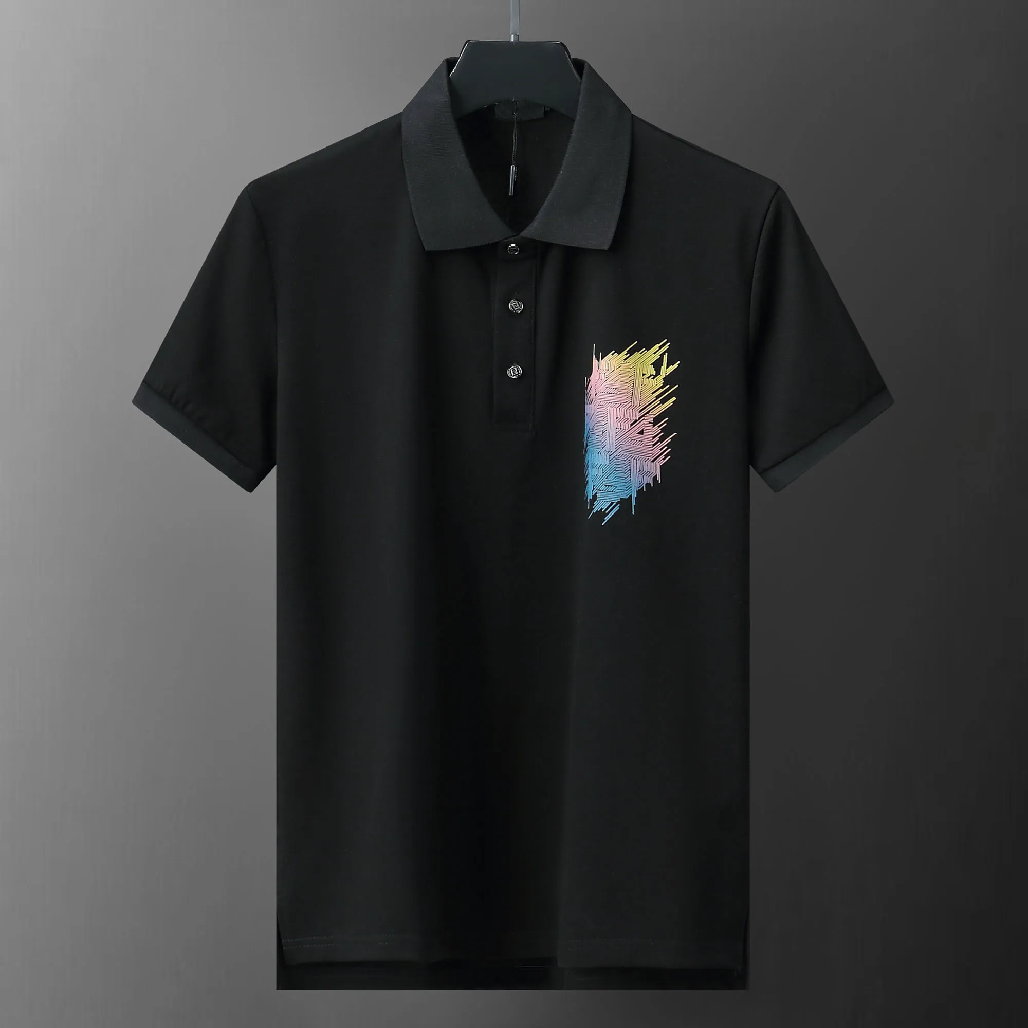 2024 Herren Polo -Hemd Designer Man Fashion Horse T -Shirts lässig Männer Golf Sommer Polos Shirt Stickerei High Street Trend Top Tee Asian Größe #11