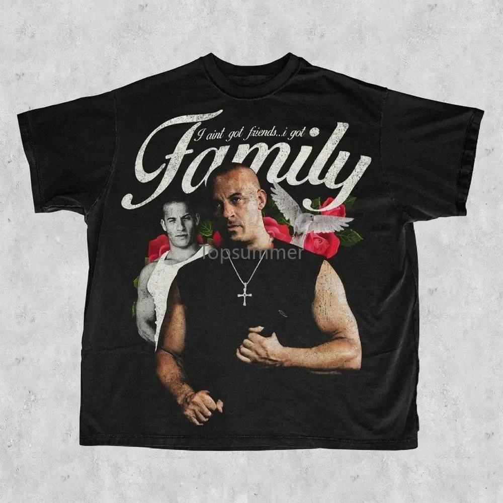Camicia da 2 furio da 2 furio Dominic Toretto 2furio Vintage Dominic Shirt 2021