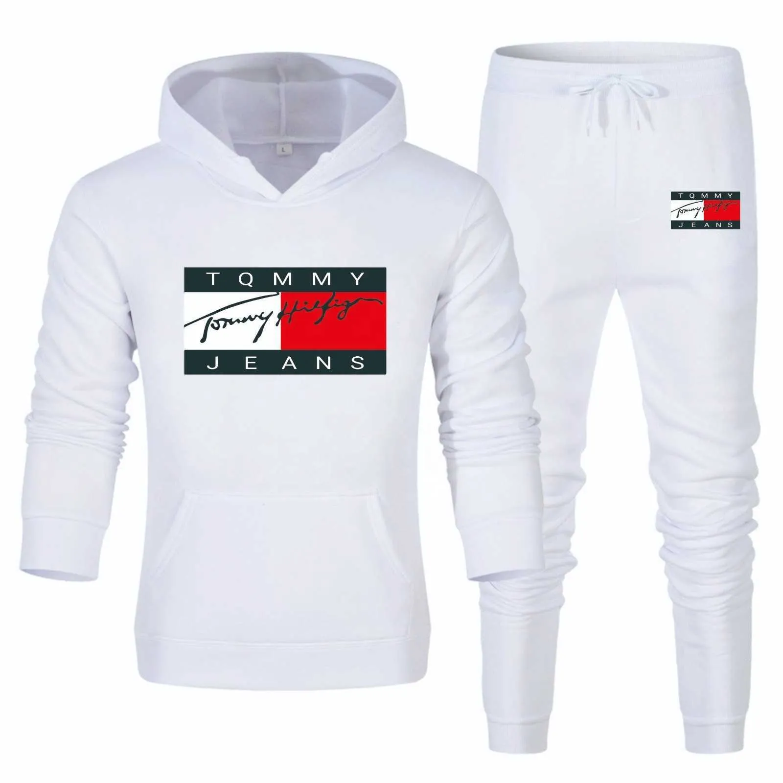 Aangepaste ontwerp mannen joggen tracksuit heren hoodie jogger loopt paker