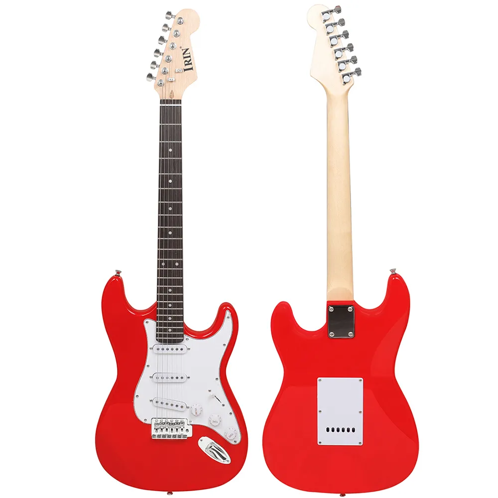 IRIN 6-String fender strat guitar with Basswood Body, 22 IRIN 6-String fender strat guitar with Basswood Body, 22