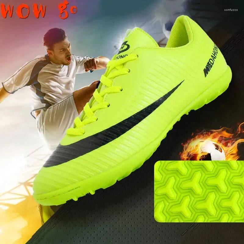 American Football Shoes 2024 Soccer Professional Boots Futsal Sock Cleats Training Sport Sneakers