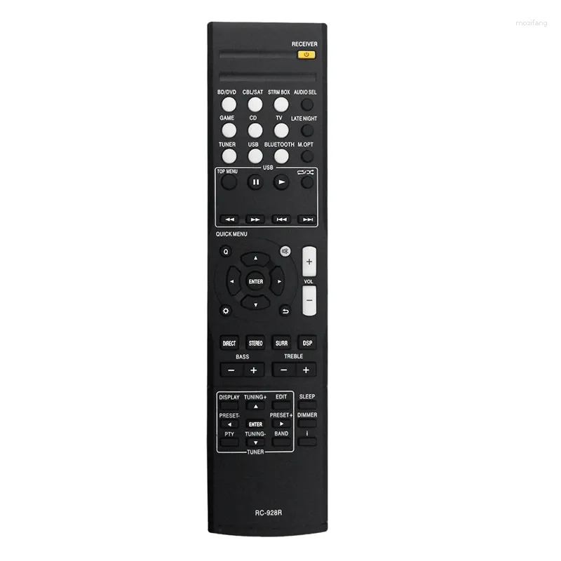 Télécommande RC-928R Remplacez le contrôle de l'Onkyo AV récepteur HT-S3900 HT-R397 TX-SR373 HT-P395 Pièces d'accessoires