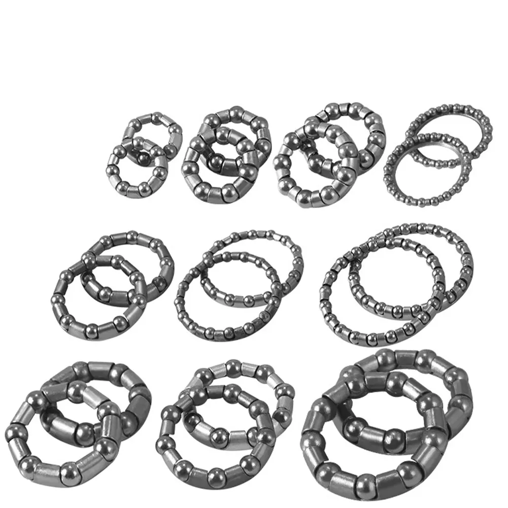 DHgate MTB Bike Fork Headsets Ball Bearings Bowl Set Accessories Handlebar Retainer Steel For Various Bicycle Headsets Sports Outdoors