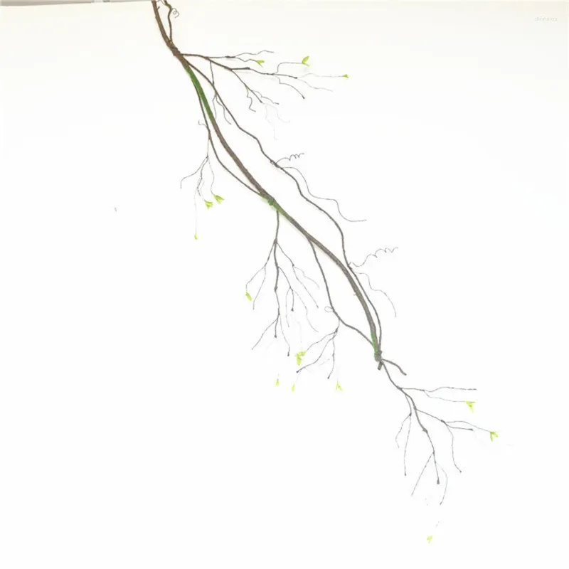 Dekoracyjne kwiaty domowe dekoracja ogrodowa bukiet elastyczna sztuczna winorośl rattanu dla gałęzi drzewa 90/180 cm