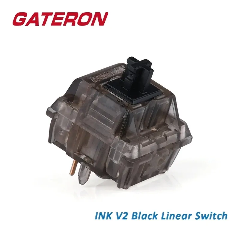 Клавиатуры Gateron Ink V2 Переключатель 5PIN RGB ТАКТИЛЬНЫЙ ЛИНЕЙСКИЙ КЛЮЧЕЙ 60G 70G MX Стволо