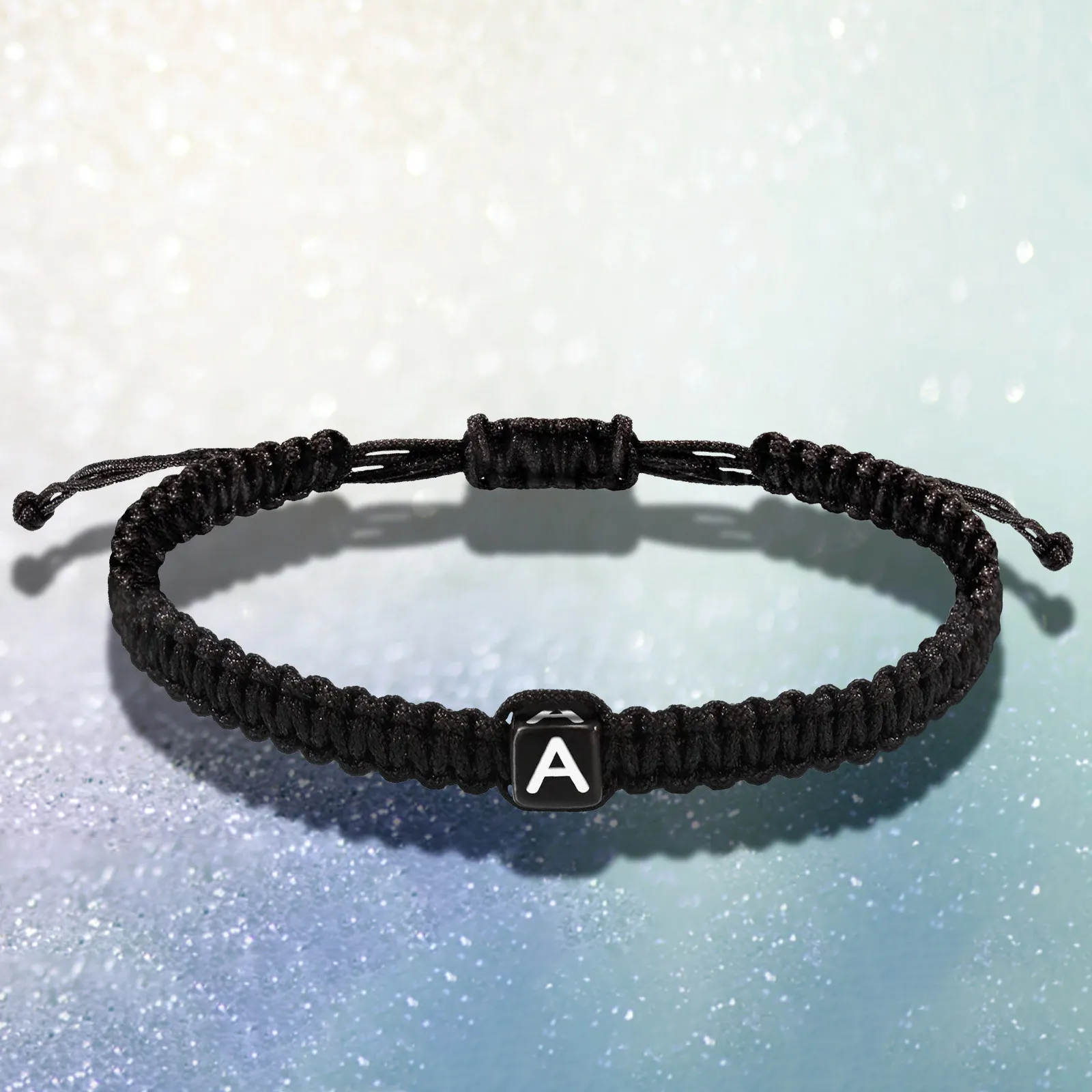 Handmade The Rope Braided Initial String Bracelets For Women