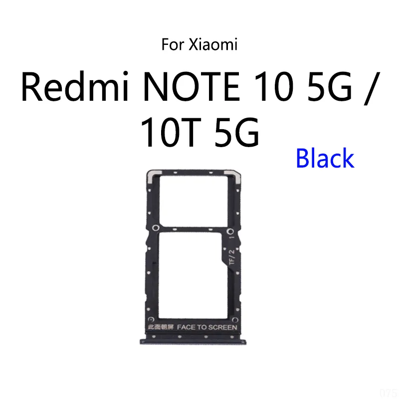 SIM SIM CARD PLITH TRAY SIM SIM SIM CARD CARTUR SNETO DO XIAOomi Redmi Note 10 5G 10t